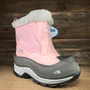 🔥🔥WOMEN’S SIZE 6 THE NORTH FACE PINK SNOW BOOTS